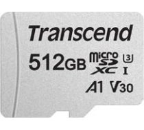 Transcend MEMORY MICRO SDXC 512GB W/A/TS512GUSD300S-A TRANSCEND