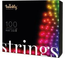 Twinkly Strings 100 (TWS100STP-BEU) Smart Christmas tree lights 100 LED RGB 8 m