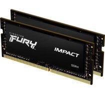 Kingston Fury Pamięć do laptopa Kingston Fury Impact, SODIMM, DDR4, 16 GB, 2666 MHz, CL15 (KF426S15IBK2/16)