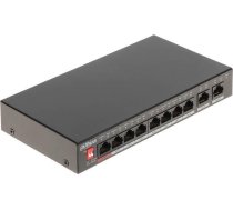 Dahua Switch|DAHUA|PFS3010-8ET-96-V2|Desktop/pedestal|PoE ports 8|96 Watts|DH-PFS3010-8ET-96-V2