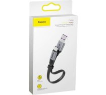 Baseus Type-C Simple HW Quick Charge Charging Data Cable 40W 5A 23cm Gray (CATMBJ-BG1)