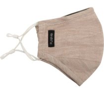 Pureme Reusable / Adjustable Mask Linen 2 pcs N95 filters inside the package Beige PUREME-LN-BEIGE