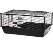 Inter-Zoo Bob + Wood black - cage for a hamster G306ACTB
