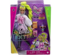 Mattel - Barbie Extra Neon Green Hair Doll In Oversized T-Shirt And Leggings / from Assort HDJ44