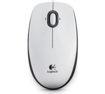 Logitech B100 White, Portable Optical Mouse 910-003360