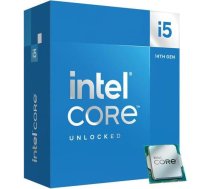 Intel CPU|INTEL|Desktop|Core i5|i5-14600K|Raptor Lake|3500 MHz|Cores 14|24MB|Socket LGA1700|125 Watts|GPU UHD 770|BOX|BX8071514600KSRN43
