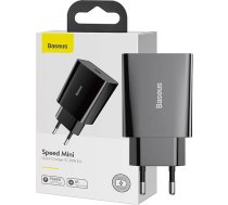 Baseus Speed Mini Quick Charger, USB-C, PD, 3A, 20W (black) CCFS-SN01