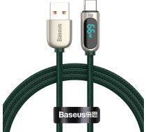 Baseus Display Cable USB to Type-C, 66W, 1m (green) CASX020006