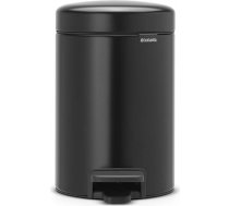 Brabantia Šiukšliadėžė Brabantia 12 L, 11 37 41 juoda matinė 8710755113741