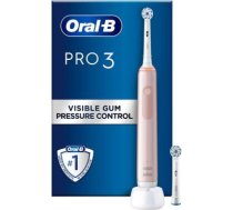 Oral-B Electric Toothbrush Cross Action Pro3 3400N Pink EU ORALB-CRSSACTNPRO33400N-PNK
