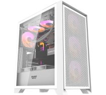 Darkflash Computer case Darkflash DRX70 MESH + 4 RGB fans (white) DRX70 MESH WHITE