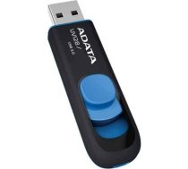 A-Data ADATA USB-Stick 32GB DashDrive UV128  (black/blue) retail AUV128-32G-RBE