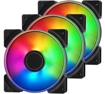 Fractal Design Wentylator Fractal Design Prisma AL-12 ARGB 120mm 3-pack (FD-FAN-PRI-AL12-PWM-3P)