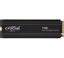 Crucial SSD|CRUCIAL|T700|4TB|M.2|PCIe Gen5|NVMe|TLC|Write speed 11800 MBytes/sec|Read speed 12400 MBytes/sec|TBW 2400 TB|CT4000T700SSD5