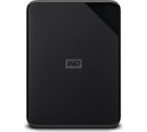 Western Digital External HDD|WESTERN DIGITAL|Elements Portable SE|2TB|USB 3.0|Colour Black|WDBEPK0020BBK-WESN