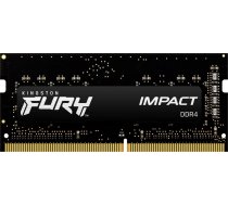 Kingston Fury Pamięć do laptopa Kingston Fury Impact, SODIMM, DDR4, 16 GB, 2666 MHz, CL16 (KF426S16IB/16)