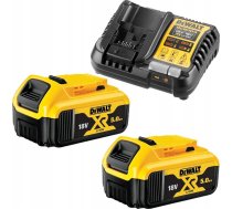 Dewalt DEWALT ŁADOWARKA DCB1104 +2x5,0Ah DCB1104P2 DCB1104P2-QW