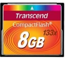 Transcend MEMORY COMPACT FLASH 8GB/133X TS8GCF133 TRANSCEND