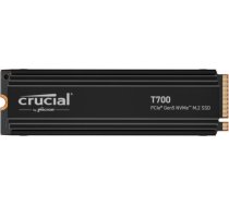 Crucial SSD|CRUCIAL|T700|4TB|M.2|PCIe Gen5|NVMe|TLC|Write speed 11800 MBytes/sec|Read speed 12400 MBytes/sec|TBW 2400 TB|CT4000T700SSD5