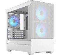 Fractal Design PC case Pop Mini Air TG Clear Tint RGB white FD-C-POR1M-01