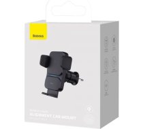 Baseus Car Mount Wireless Charger Wisdom Auto Alignment Air Outlet base QI 15W Black (CGZX000001)