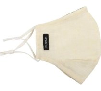 Pureme Reusable / Adjustable Mask Linen 2 pcs N95 filters inside the package Cream PUREME-LN-CREAM