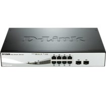 D-Link Web Smart DGS-1210-08P/E Switch 8 x 10/100/1000 PoE+ 2 Gigabit