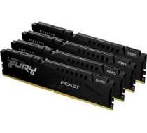 Kingston Fury 128GB(4x32GB) DDR5 5200MT/s CL40 Black XMP KF552C40BBK4-128