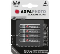 Agfa Photo AGFAPHOTO Battery Ultra Alkaline Micro AAA (4-Pack) 110-821856