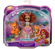 Mattel - Enchantimals Glam Party Filigree Fox Family HNT60