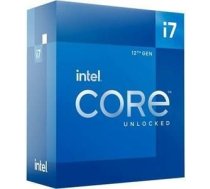 Intel CPU|INTEL|Desktop|Core i7|i7-12700KF|Alder Lake|3600 MHz|Cores 12|25MB|Socket LGA1700|125 Watts|BOX|BX8071512700KFSRL4P