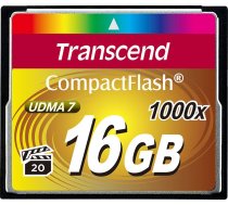 Transcend Compact Flash 16GB 1000x 141330301VOK