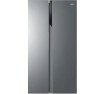 Haier SBS 90 Serie 3 HSR3918ENPG side-by-side refrigerator Freestanding 528 L E Silver 34004299