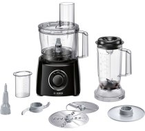 Bosch MCM3201B food processor 800 W 2.3 L Black, Transparent