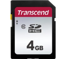 Transcend MEMORY SDHC 4GB C10/TS4GSDC300S TRANSCEND