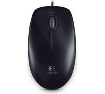Logitech Mouse B100 Wired, Black 910-003357