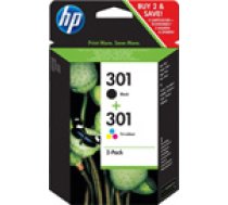 HP 301 czarny + kolor N9J72AE Instant Ink