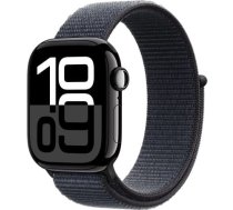 Apple Watch Series 10 GPS 42 mm Jet Black Aluminium Case with Ink Sport Loop MWWG3ET/A