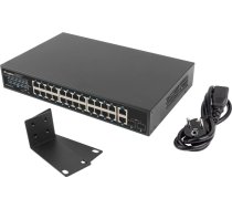 Lanberg RSGE-24P-2GE-2S-250 network switch Unmanaged