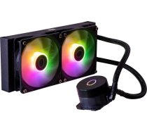 Cooler Master MasterLiquid 240L Core ARGB Processor Liquid cooling kit 12 cm Black MLW-D24M-A18PZ-R1