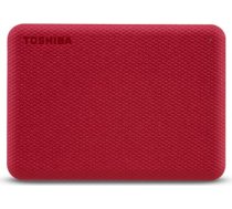 Toshiba Canvio Advance 1TB red extern 2.5 HDTCA10ER3AA