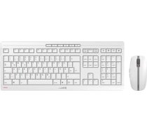 Cherry Stream Desktop - Standard - RF Wireless - QWERTZ - White - Mouse included JD-8500DE-0