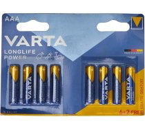 Varta High Energy LR03/AAA 6+2pcs Single-use battery Alkaline 141375951VOK