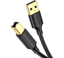 Ugreen US135 USB 2.0 AM to BM Print Cable, gold plated, 3m (black) 00696ITP