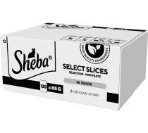 Sheba Select Slices Poultry flavors - wet cat food - 120 x 85g ART#221045