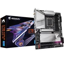 Gigabyte Mainboard|GIGABYTE|Intel Z790|LGA1700|ATX|Memory DDR5|Memory slots 4|1xPCI-Express 3.0 16x|1xPCI-Express 4.0 16x|1xPCI-Express 5.0 16x|4xM.2|1xHDMI|1xDisplayPort|4xUSB 2.0|5xUSB 3.2|1xUSB-C|1xOptical S/PDIF|1xRJ45|2xAudio port|Z790AORUSELITEAX-W1 Z790 AORUS ELITE AX-W 1.1