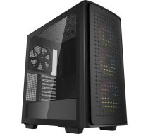 Deepcool | MID TOWER CASE | CK560 | Side window | Black | Mid-Tower | Power supply included No | ATX PS2 R-CK560-BKAAE4-G-1
