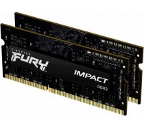 Kingston Fury Kingston 8GB 2 x 4GB DDR3 1600MHz 204-pin SO-DIMM KF318LS11IBK2/8