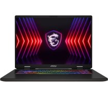 MSI Sword 17 HX B14VGKG-083XPL Intel® Core™ i7 i7-14700HX Laptop 43.2 cm (17") Quad HD+ 16 GB DDR5-SDRAM 1 TB SSD NVIDIA GeForce RTX 4070 Wi-Fi 6E (802.11ax) NoOS Grey