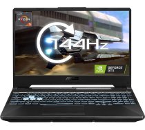 Asus TUF Gaming A15 FA506NC-HN002W AMD Ryzen™ 5 7535HS Laptop 39.6 cm (15.6") Full HD 8 GB DDR5-SDRAM 512 GB SSD NVIDIA GeForce RTX 3050 Wi-Fi 6 (802.11ax) Windows 11 Home Black